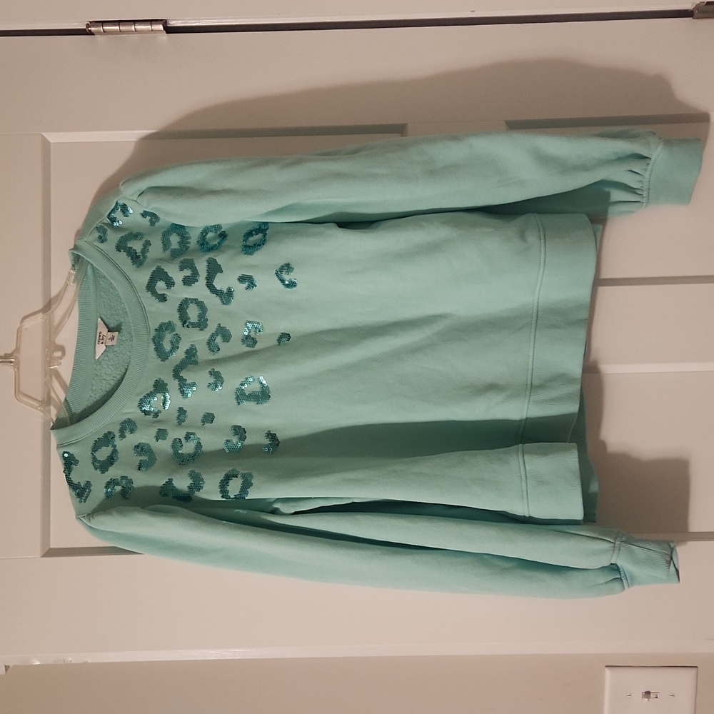 Womens sequin sweatshirt